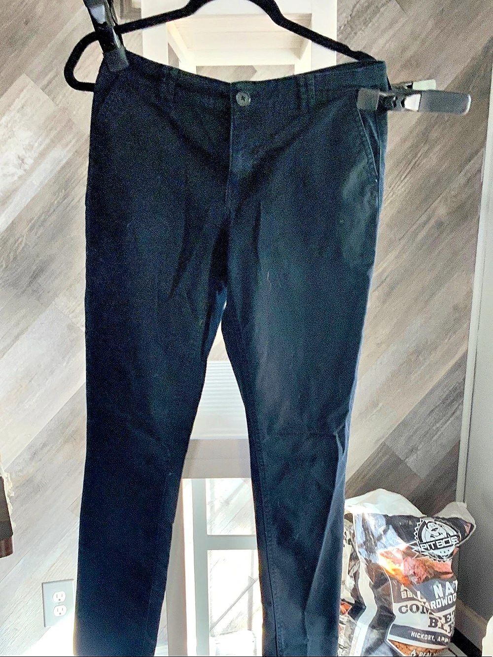 Mossimo Mid Rise Skinny Black Jeans Size 8